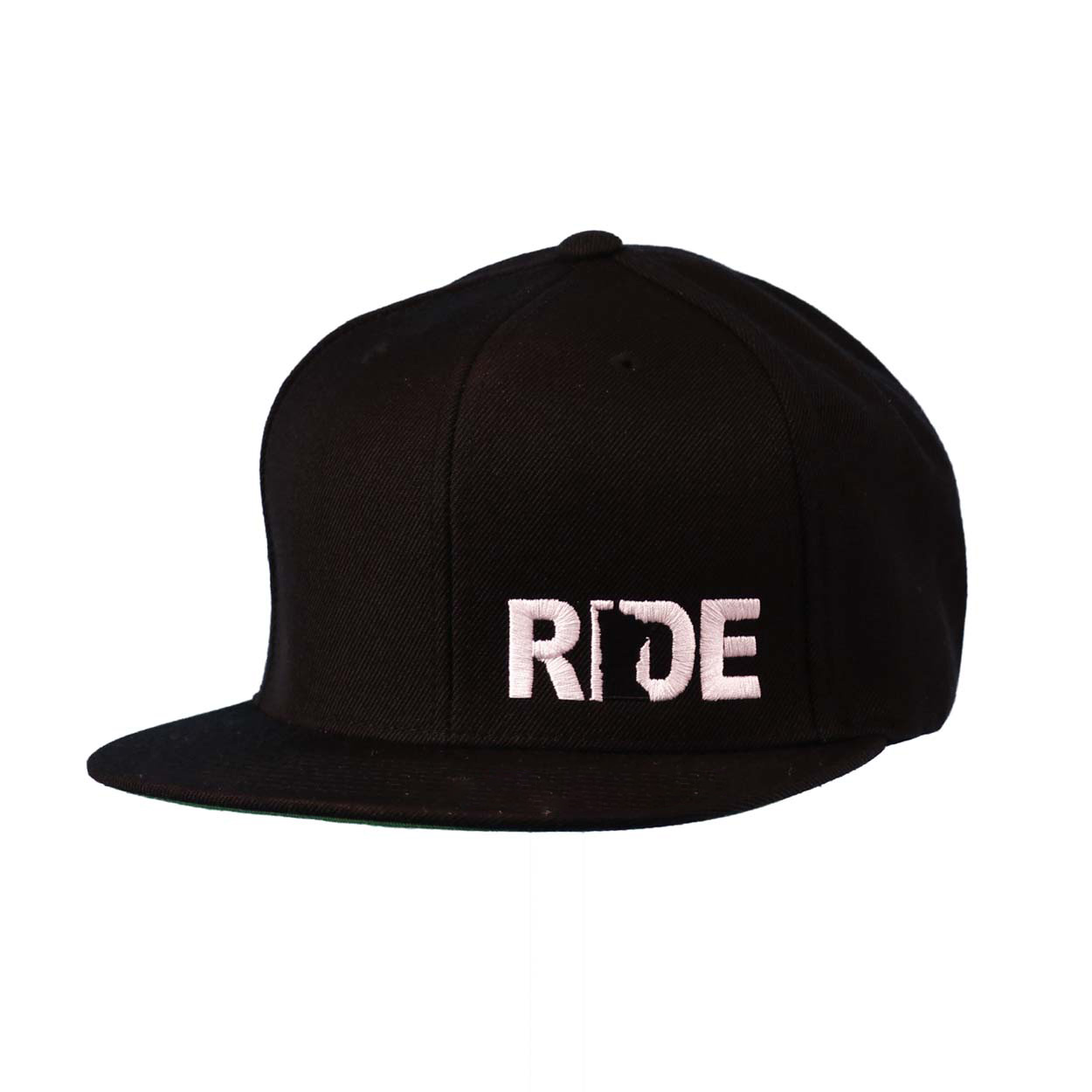 Ride Minnesota Night Out Pro Embroidered Snapback Flat Brim Hat Black