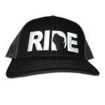 Ride Wisconsin Hat Trucker Snapback Black