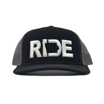 Ride Iowa Hat Trucker Snapback Black