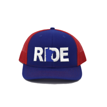 Ride Minnesota Classic Trucker Hat Blue/Red/White