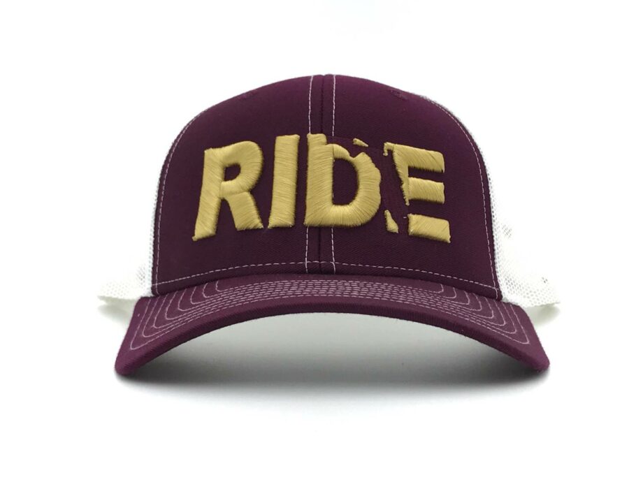 Ride Florida Hat Trucker Snapback Maroon/FSU Gold (Florida State Fans)