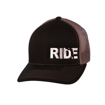 Ride Florida Night Out Trucker Snapback Hat Black_White