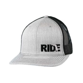 Ride Florida Night Out Trucker Snapback Hat Gray_Black