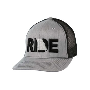 Ride Missouri Classic Trucker Snapback Hat Gray_Black