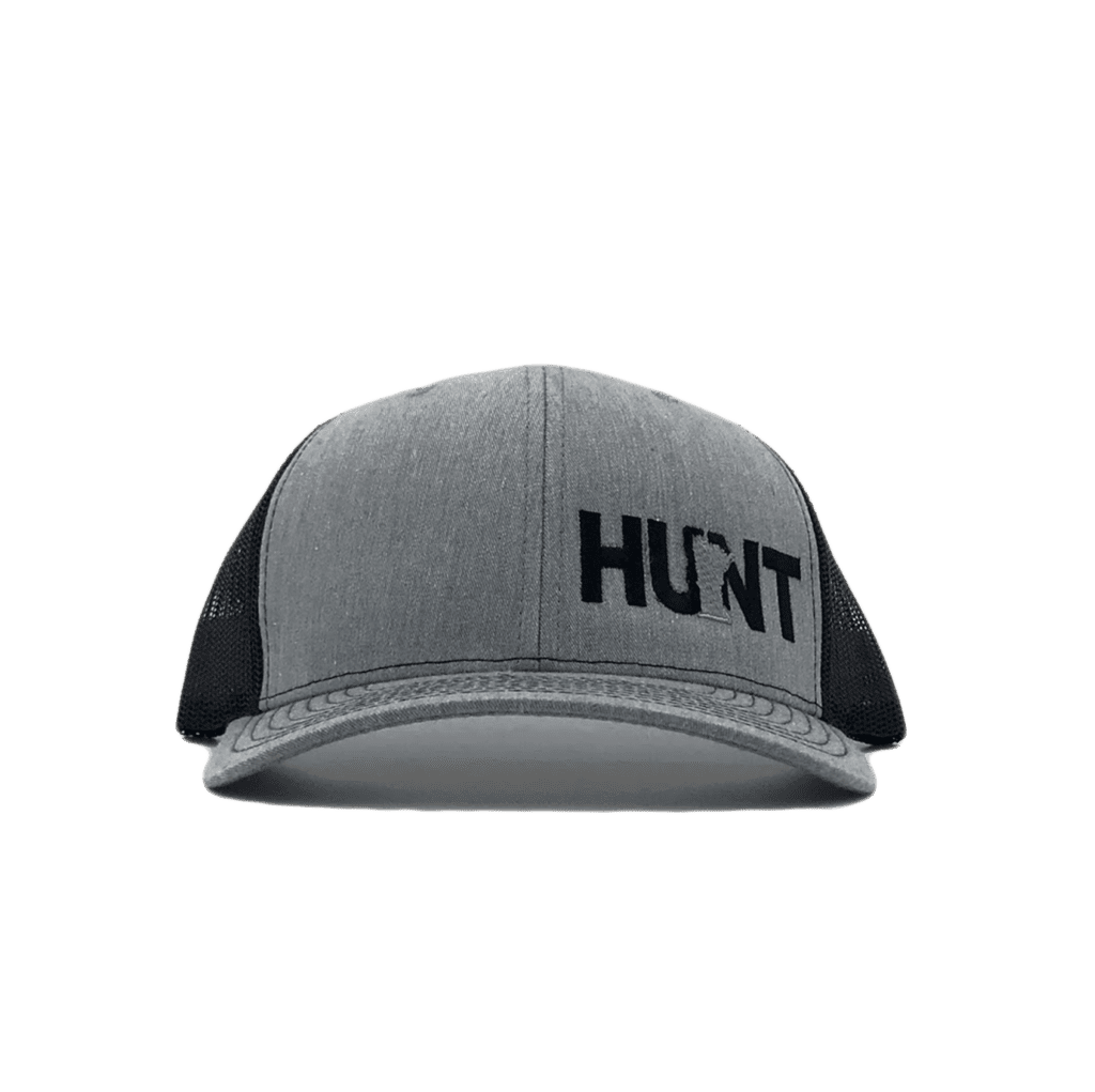 Hunt Minnesota Night Out Embroidered Snapback Trucker Hat Heather Gray/Black