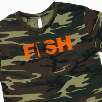 Ride Brand Fish camo shirt