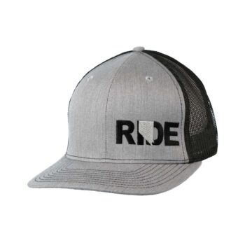 Ride Nevada Night OutTrucker Snapback Hat Gray_Black