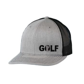 Golf Minnesota Night Out Trucker Snapback Hat Gray_Black