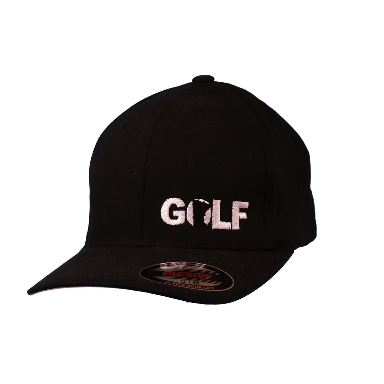 Golf Minnesota Night Out Embroidered Flex Fit Hat Black/White