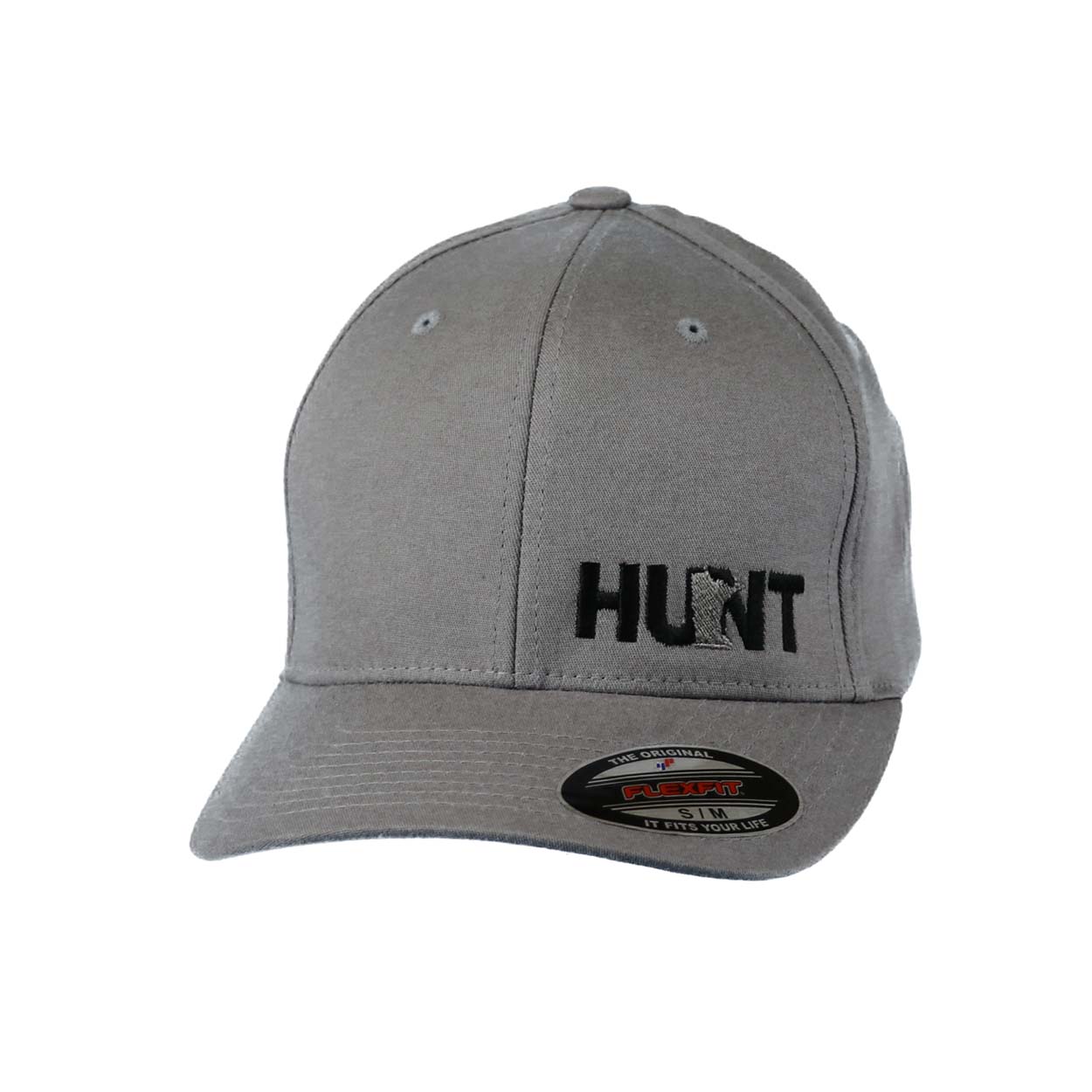 Hunt Minnesota Night Out Embroidered Flex Fit Hat Gray
