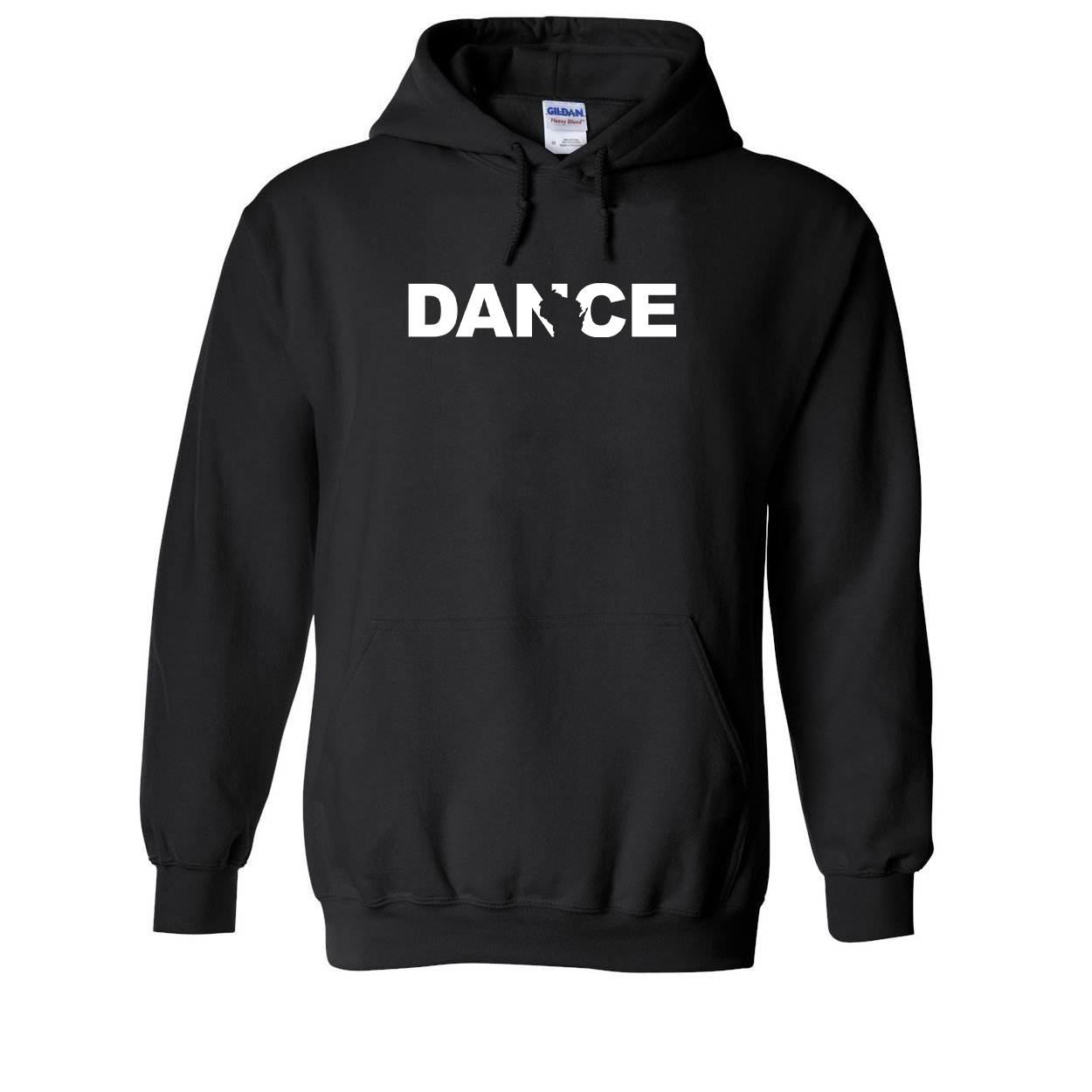 Dance Wisconsin Classic Sweatshirt Black (White Logo)