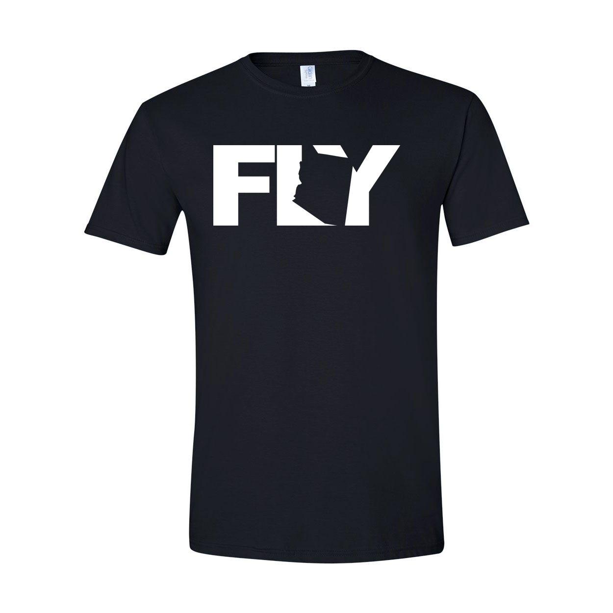 Fly Arizona Classic T-Shirt Black (White Logo)