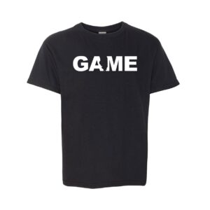 Game Illinois Classic Youth T-Shirt Black