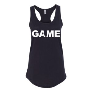 Game Illinois Classic Women's Racerback Tank Top Black