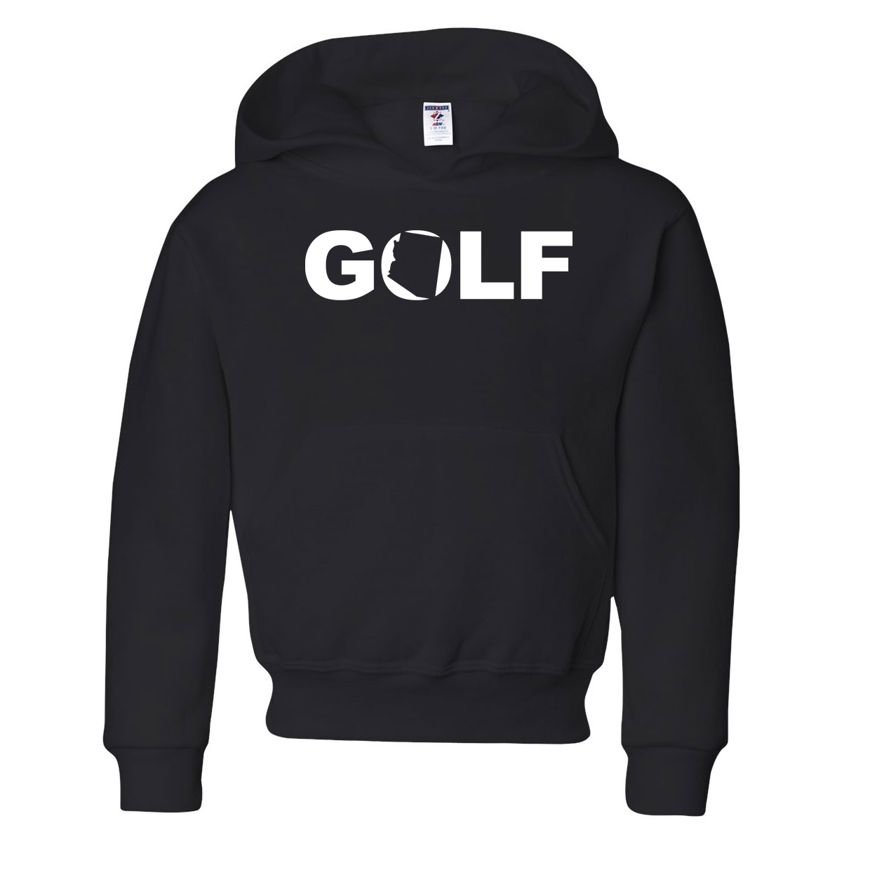 Golf Arizona Classic Youth Sweatshirt Black (White Logo)