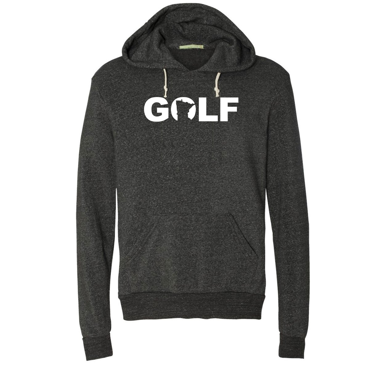 Golf Minnesota Classic Premium Ultra-Soft Sweatshirt Eco Black (White Logo)