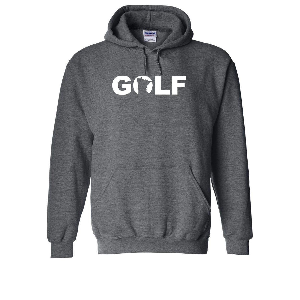Golf Minnesota Classic Sweatshirt Dark Heather Gray (White Logo)