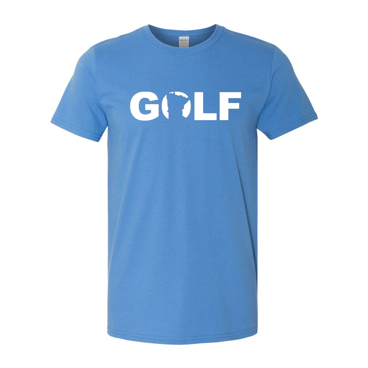 Golf Minnesota Classic T-Shirt Iris Blue (White Logo)