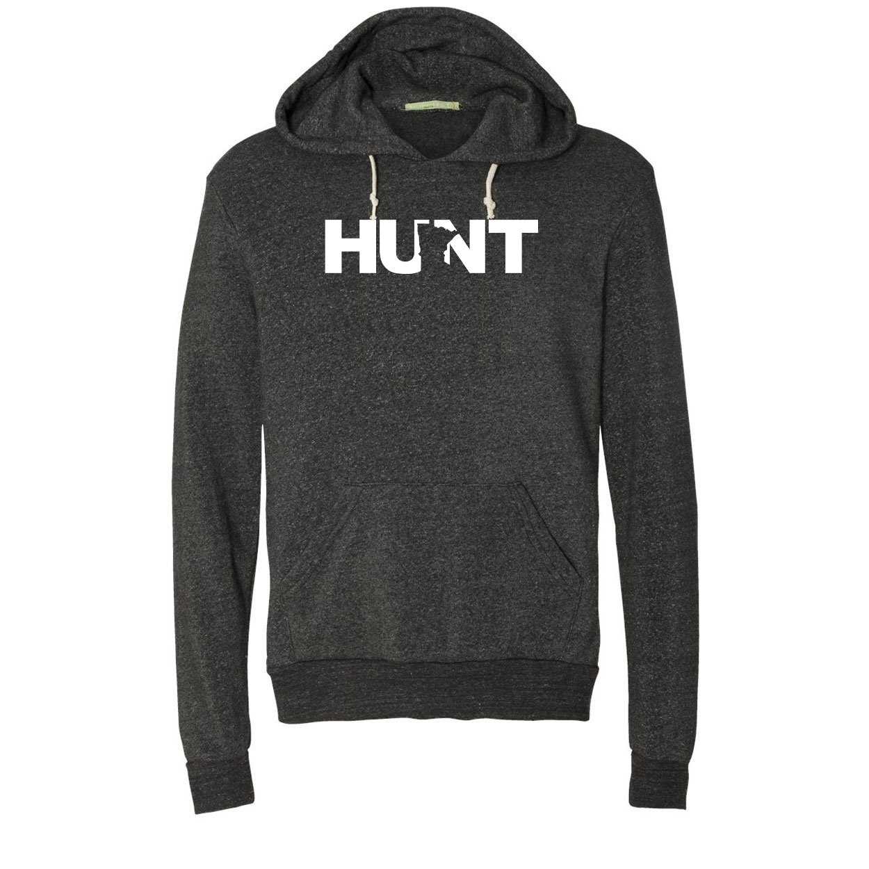 Hunt Minnesota Classic Premium Ultra-Soft Sweatshirt Eco Black (White Logo)