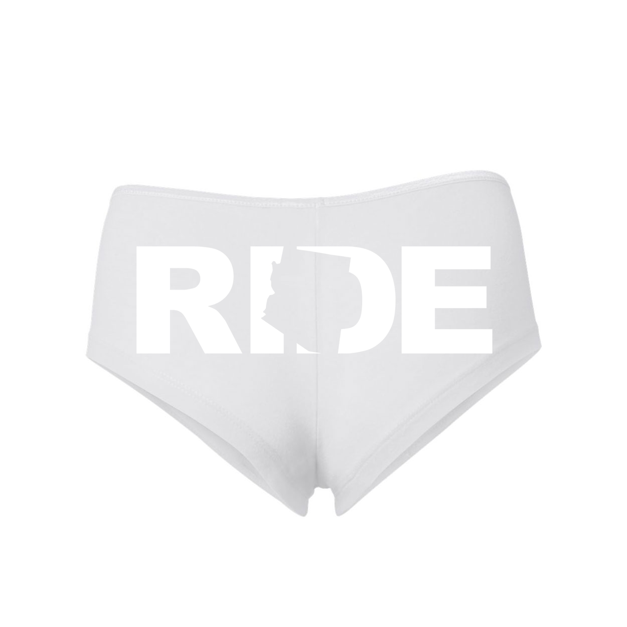 Ride Arizona Classic Women's Booty Shorts White (White Logo)