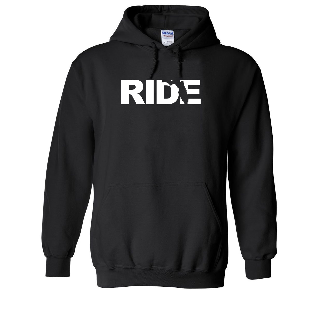 Ride Florida Classic Sweatshirt Black (White Logo)