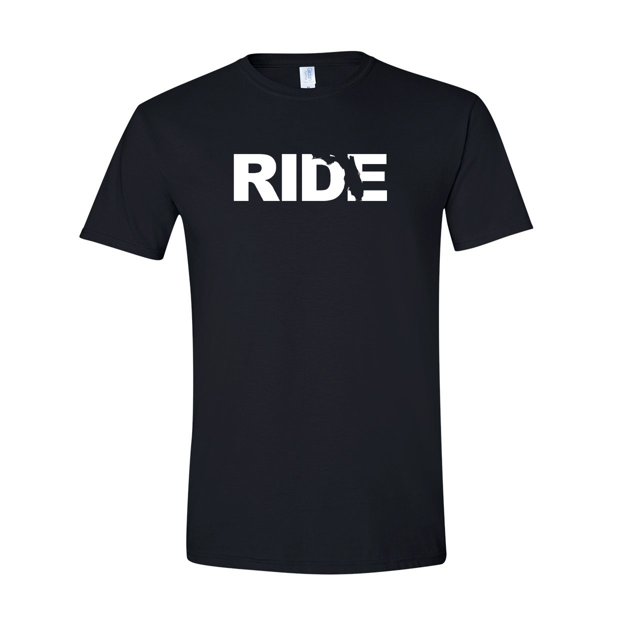 Ride Florida Classic T-Shirt Black (White Logo)
