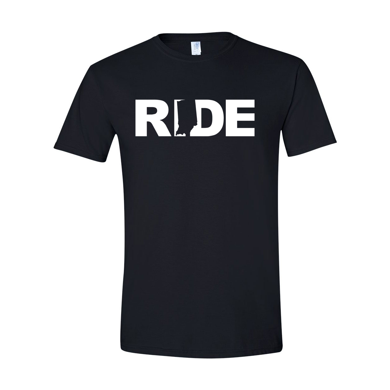 Ride Indiana Classic T-Shirt Black (White Logo)