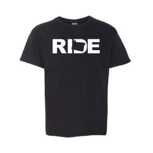 Ride Oregon Classic Youth T-Shirt Black