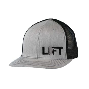 Lift Minnesota Night Out Trucker Snapback Hat Gray_Black