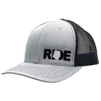 Ride Arizona Night Out Embroidered Snapback Trucker Hat Gray_Black