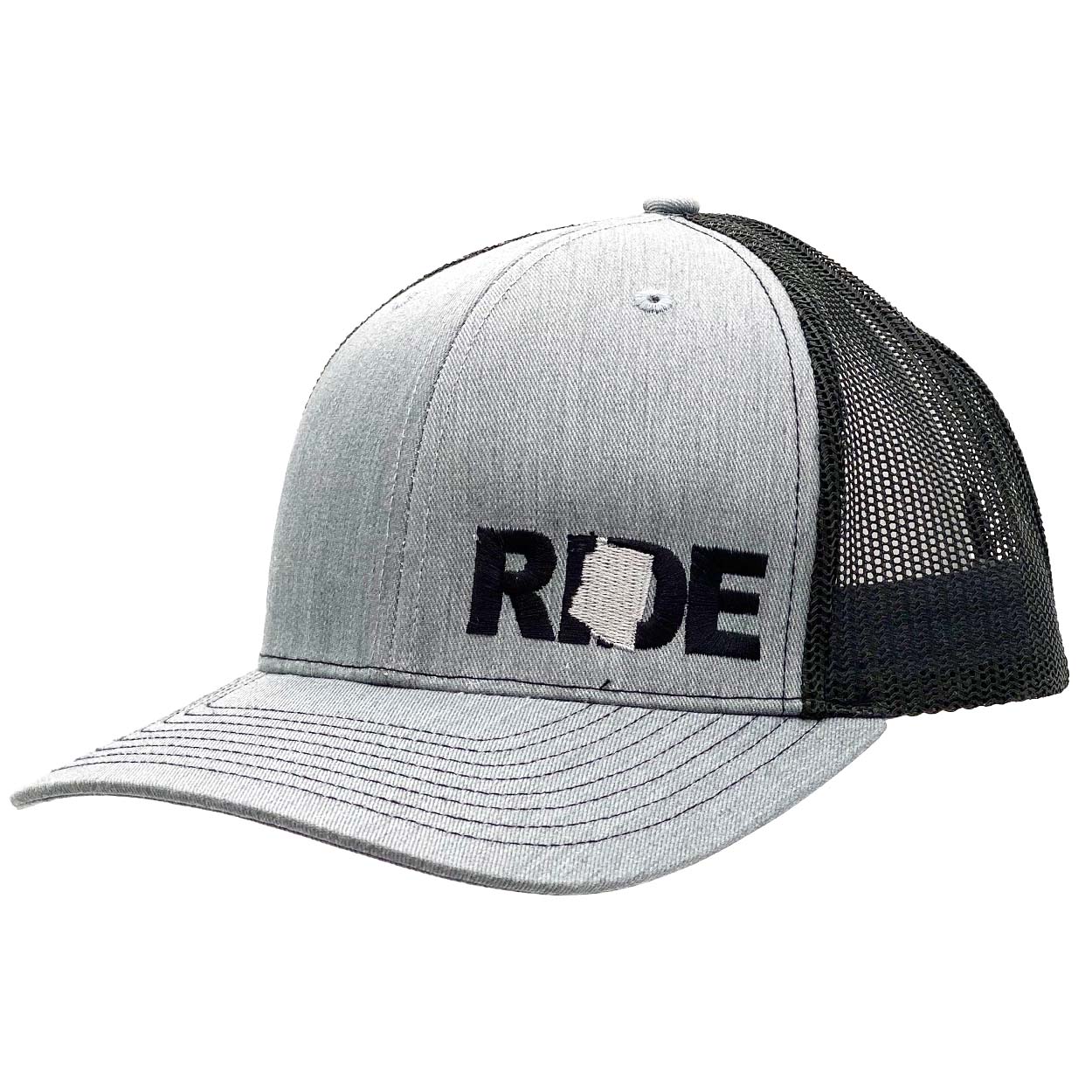 Ride Arizona Night Out Embroidered Snapback Trucker Hat Heather Gray/Black
