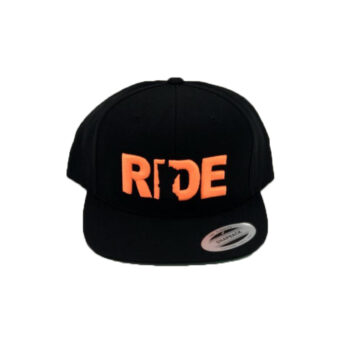 Ride Minnesota Classic Flat Brim Hat Black/Orange