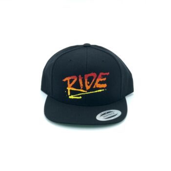 RAD Ride Classic Flat Brim Hat Black