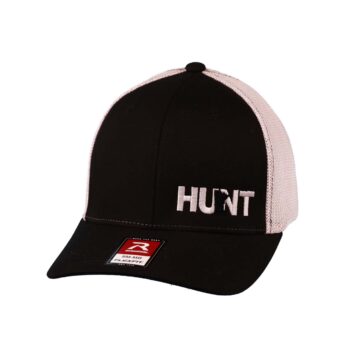 Hunt Minnesota Night Out Trucker Flex fit Hat Black_White