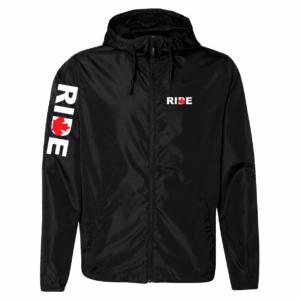 Ride Canada Classic Lightweight Windbreaker Black