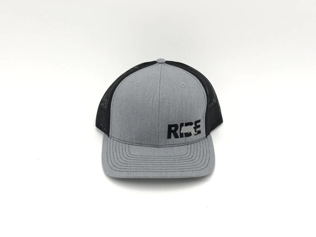 Ride Massachusetts Night Out Pro Embroidered Snapback Trucker Hat Heather Gray/Black
