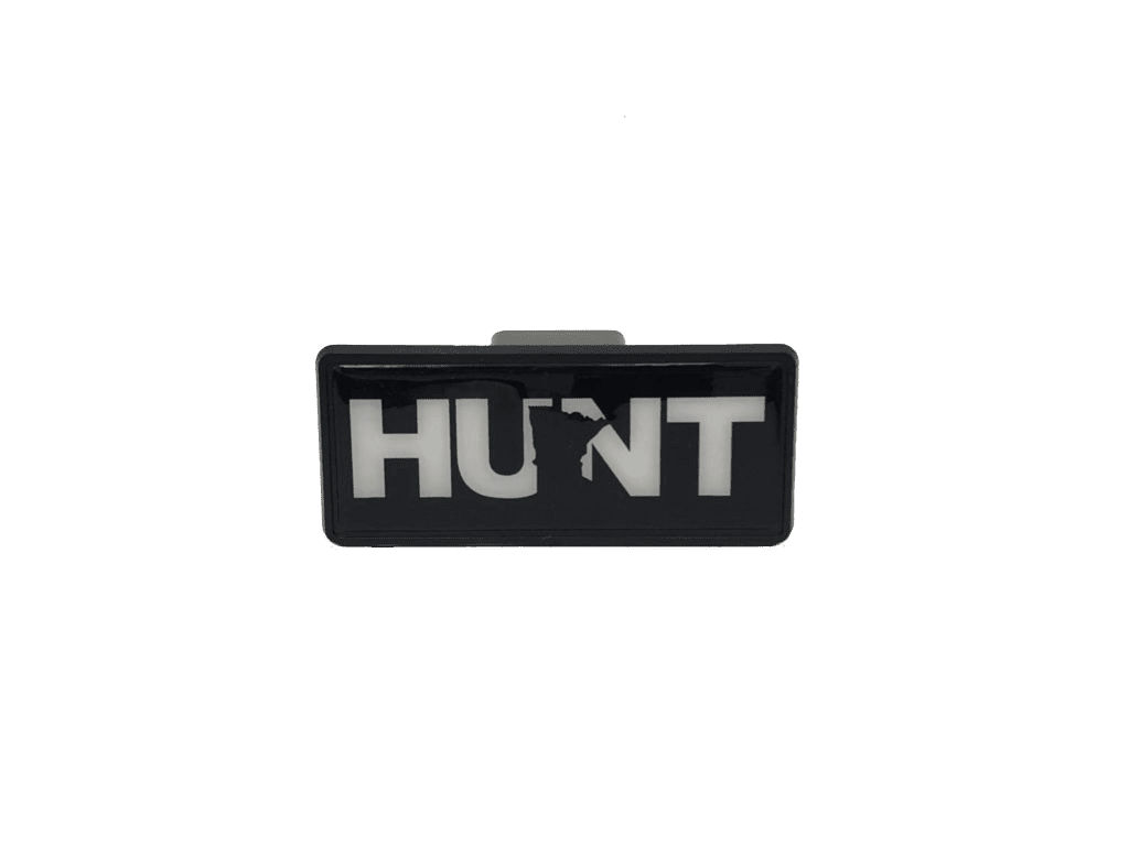 Hunt Minnesota Classic Trailer Hitch Cover Black/White