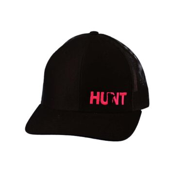 Hunt Minnesota Night Out Trucker Snapback Hat Black_Pink