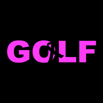 Golf Ribbon Logo