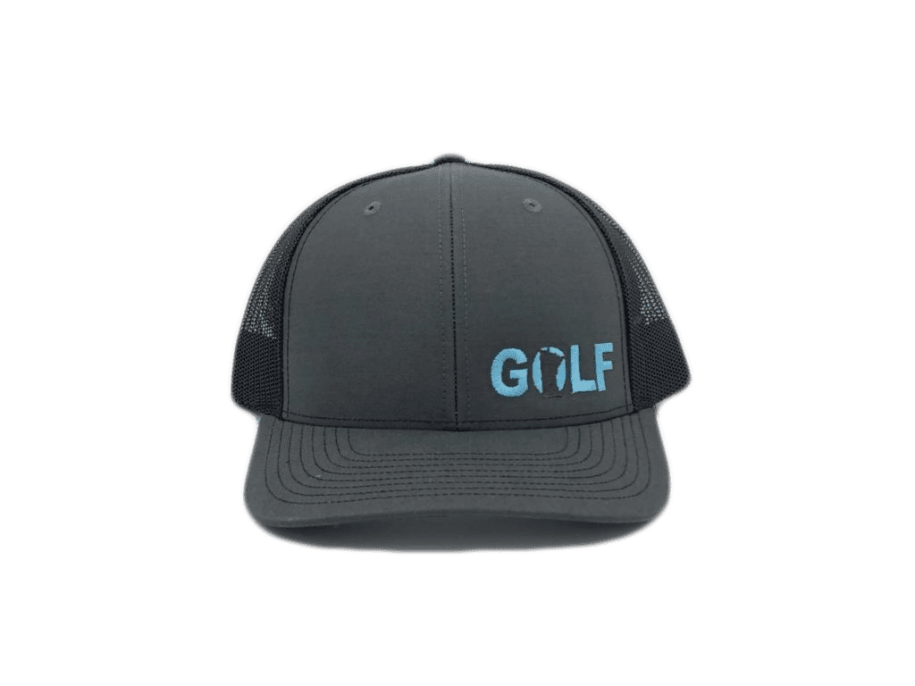 Golf Minnesota Night Out Embroidered Snapback Trucker Hat Gray/Turquoise