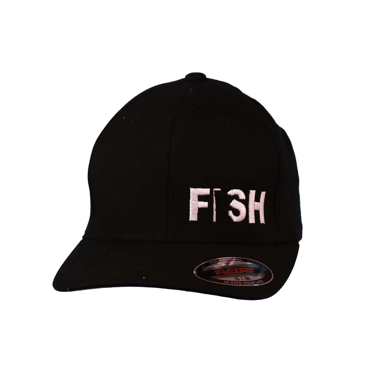 Fish Minnesota Night Out Embroidered Flex Fit Hat Black