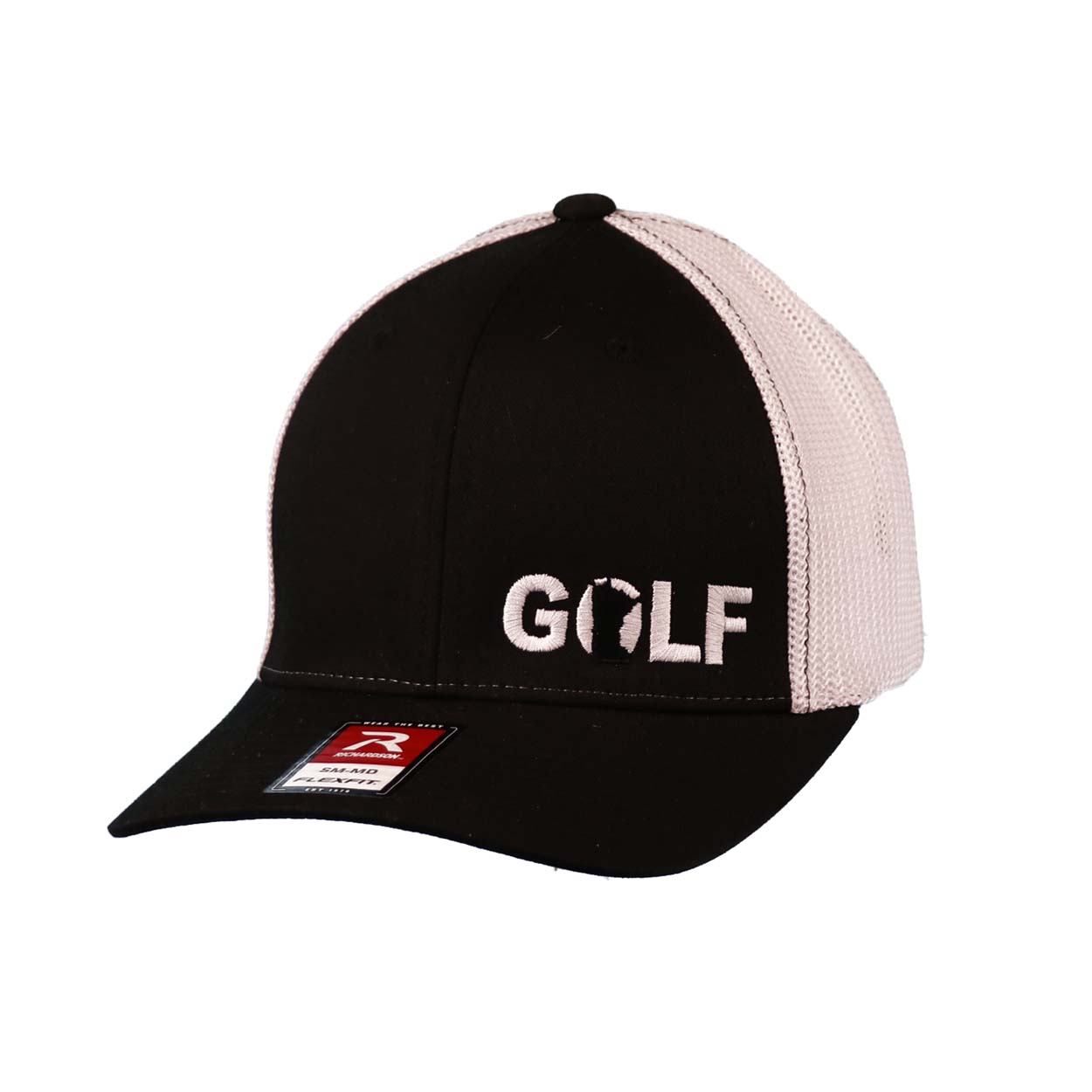 Golf Minnesota Night Out Embroidered Flex Fit Hat Black/White