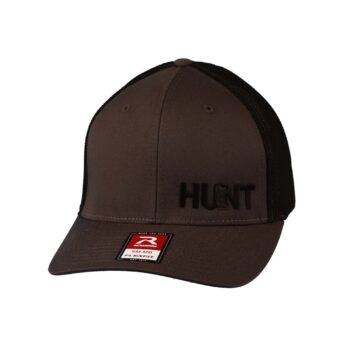 Hunt Minnesota Night Out Trucker Flex fit Hat Charcoal_Black