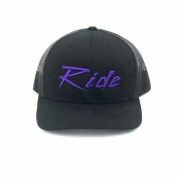 Purple-Ride-Brand-Minnesota-Local-Series-Classic-Trucker-Snapback-Hat-Black