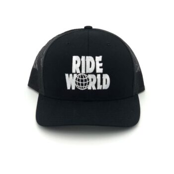 Ride-World-Brand-Local-Series-Classic-Trucker-Snapback-Hat-Black