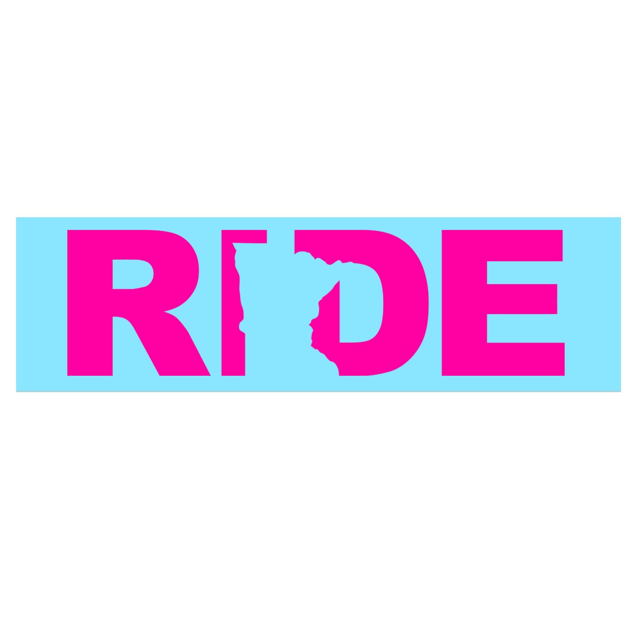 Ride Minnesota Classic Decal (Pink Logo)