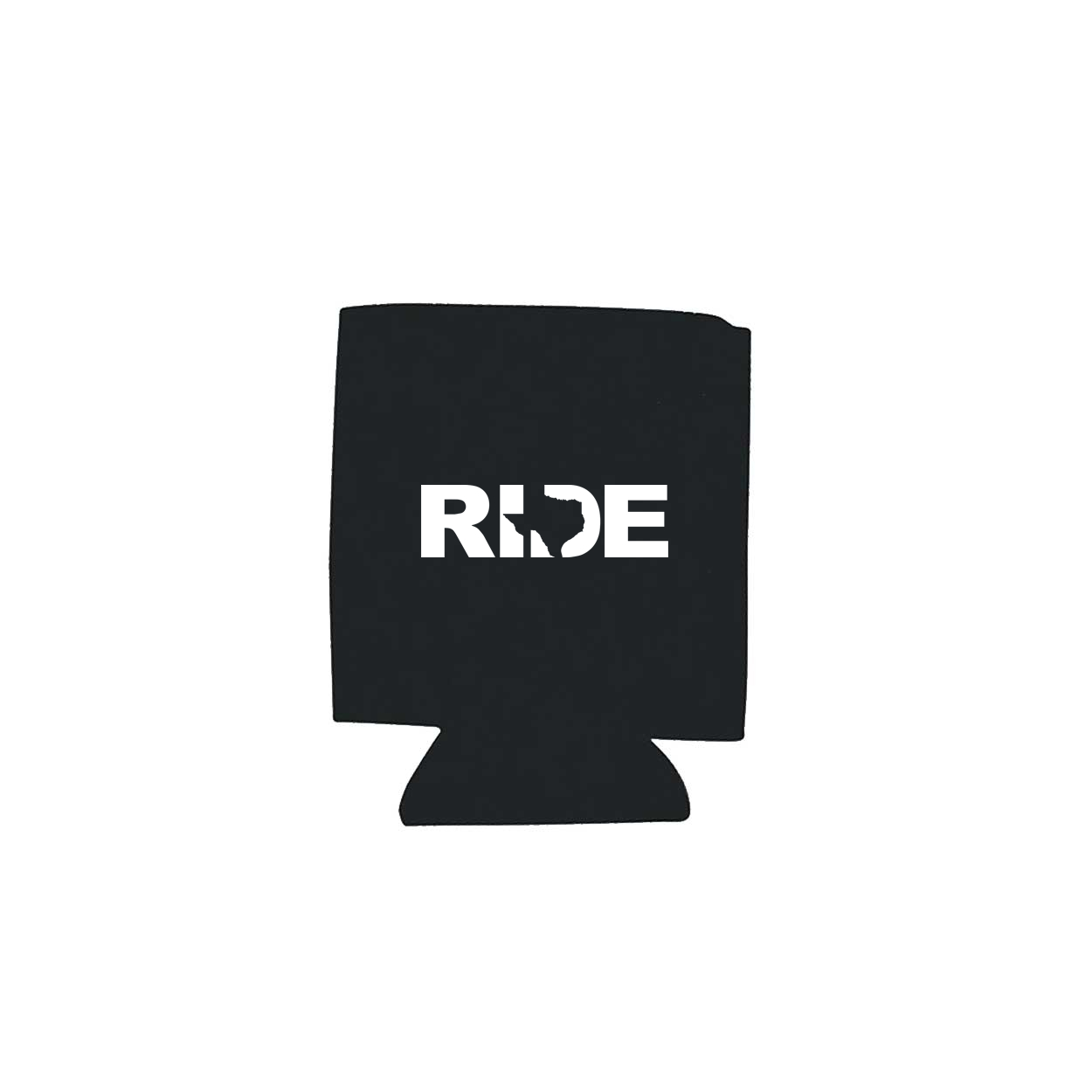 Ride Texas Koozie Black (White Logo)