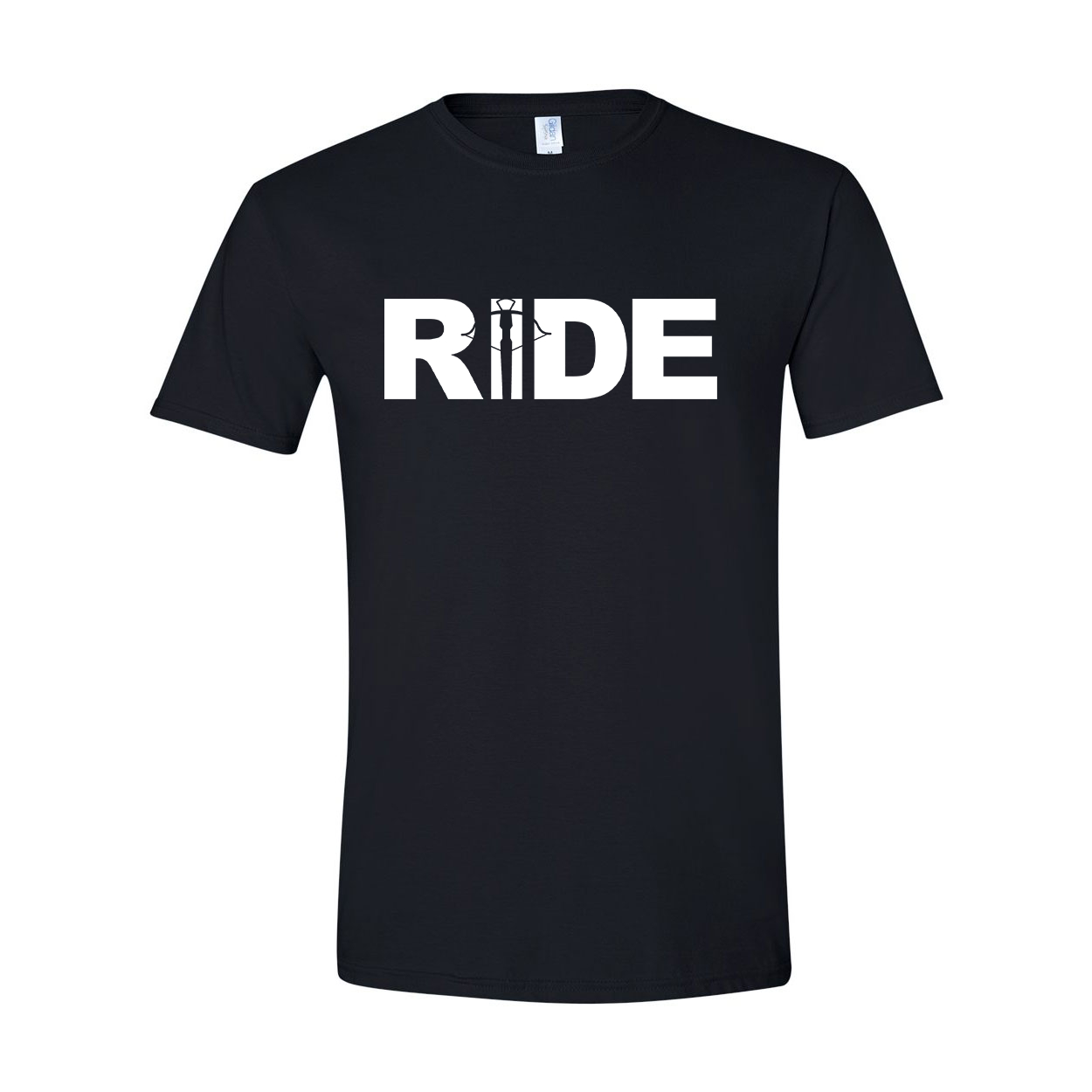 Ride Crossbow Classic T-Shirt Black (White Logo)