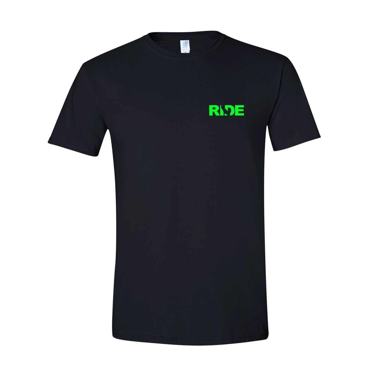 Ride California Night Out T-Shirt Black (Green Logo)