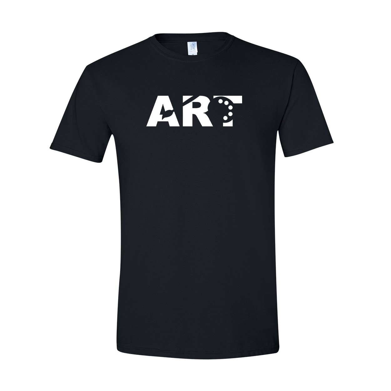 Art Palette Logo Classic T-Shirt Black (White Logo)
